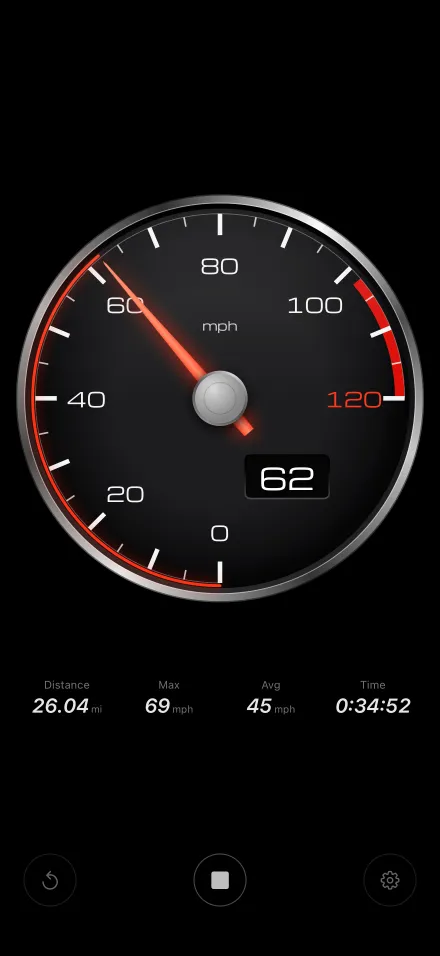 Black dial